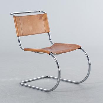 A MIES VAN DER ROHE MR10 CHAIR, THONET.