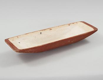 a wooden bowl from the 19th century.