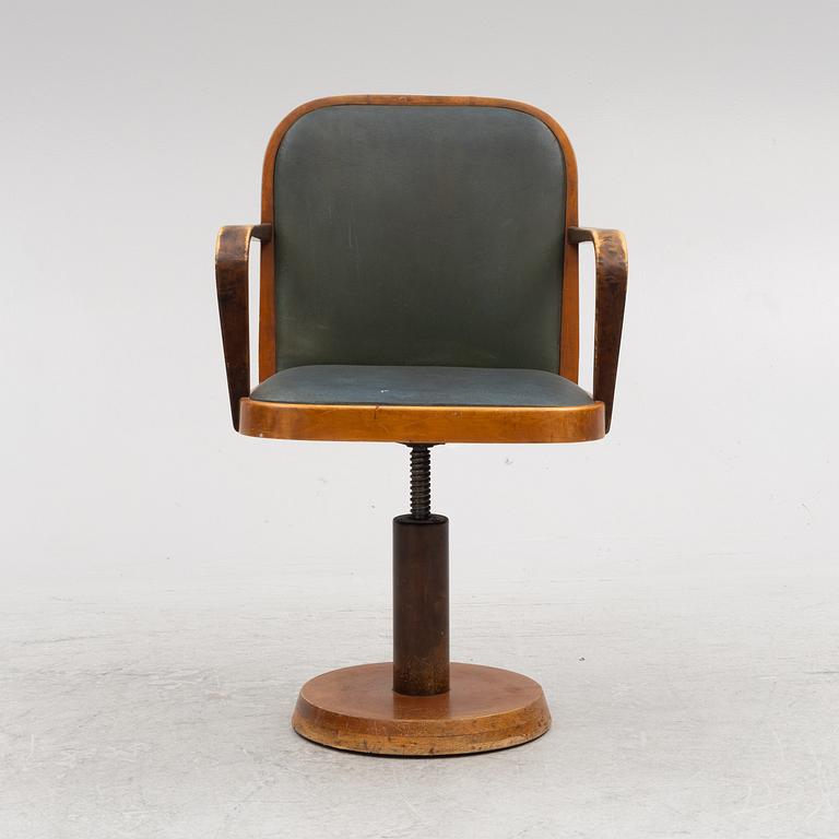 Gemla, a model "5682" desk chair, Diö, 1930s.