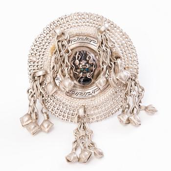 Four silver RINGS, India before 1960's.