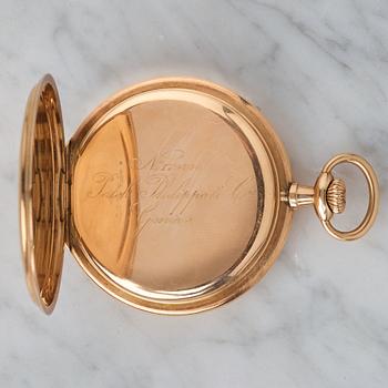 PATEK, PHILIPPE & Cie, Genève, pocket watch, 51.5 mm, hunter case,