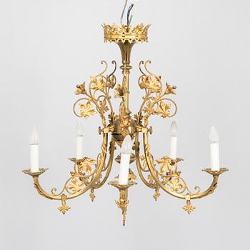 Chandelier / Ceiling lamp, Central Europe early 20th century.