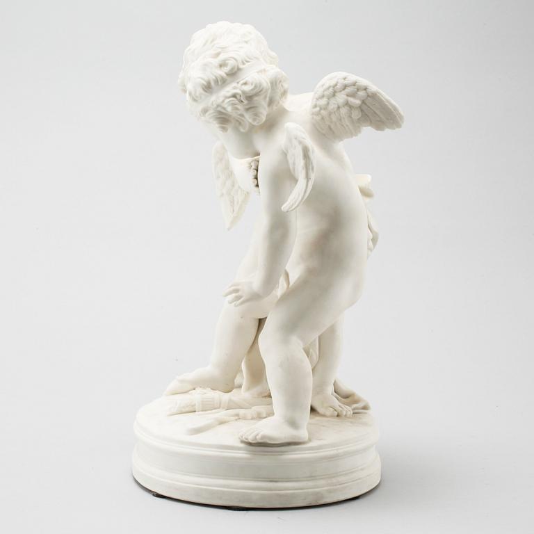 A parian figurine from Gustavsberg, early 20th century.