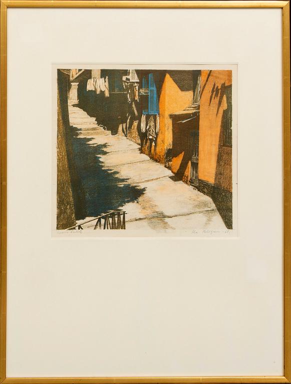 Ola Billgren, color lithograph, signed -68 EA.