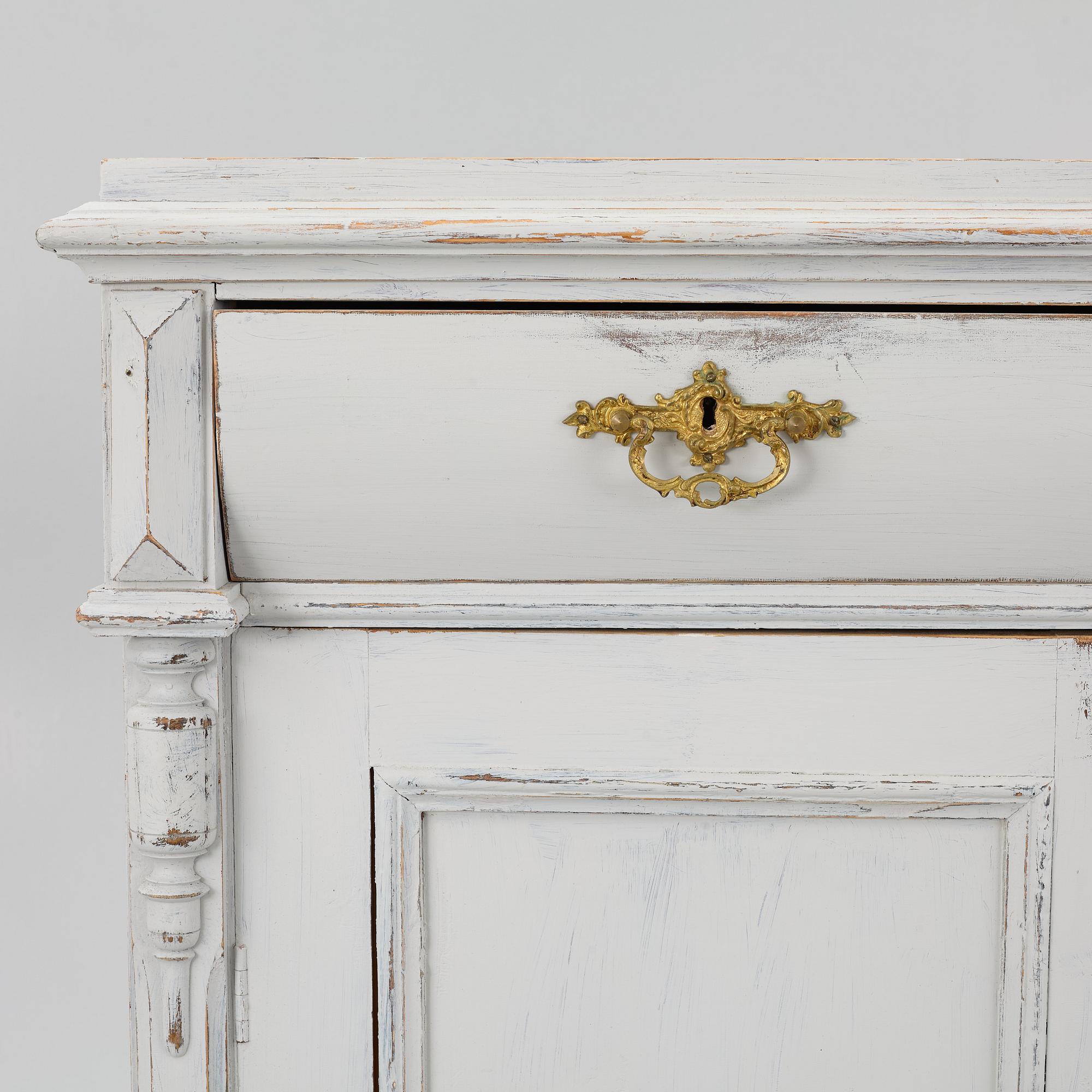 A sideboard, circa 1900.