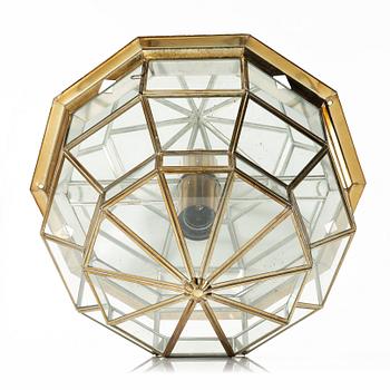 Hijos Esteves, pendant lamp, Taurus, Spain, second half of the 20th century.