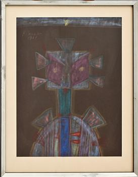HENRI SERT, pastell, sign o dat 1961.
