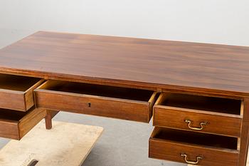 A DANISH WRITING DESK, second half of 20th century.