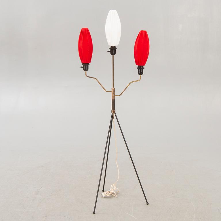 Floor lamp, 50s.