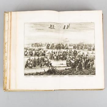 Om sjöhjälten Michiel Adriaansz. de Ruyter, med graverade planscher.