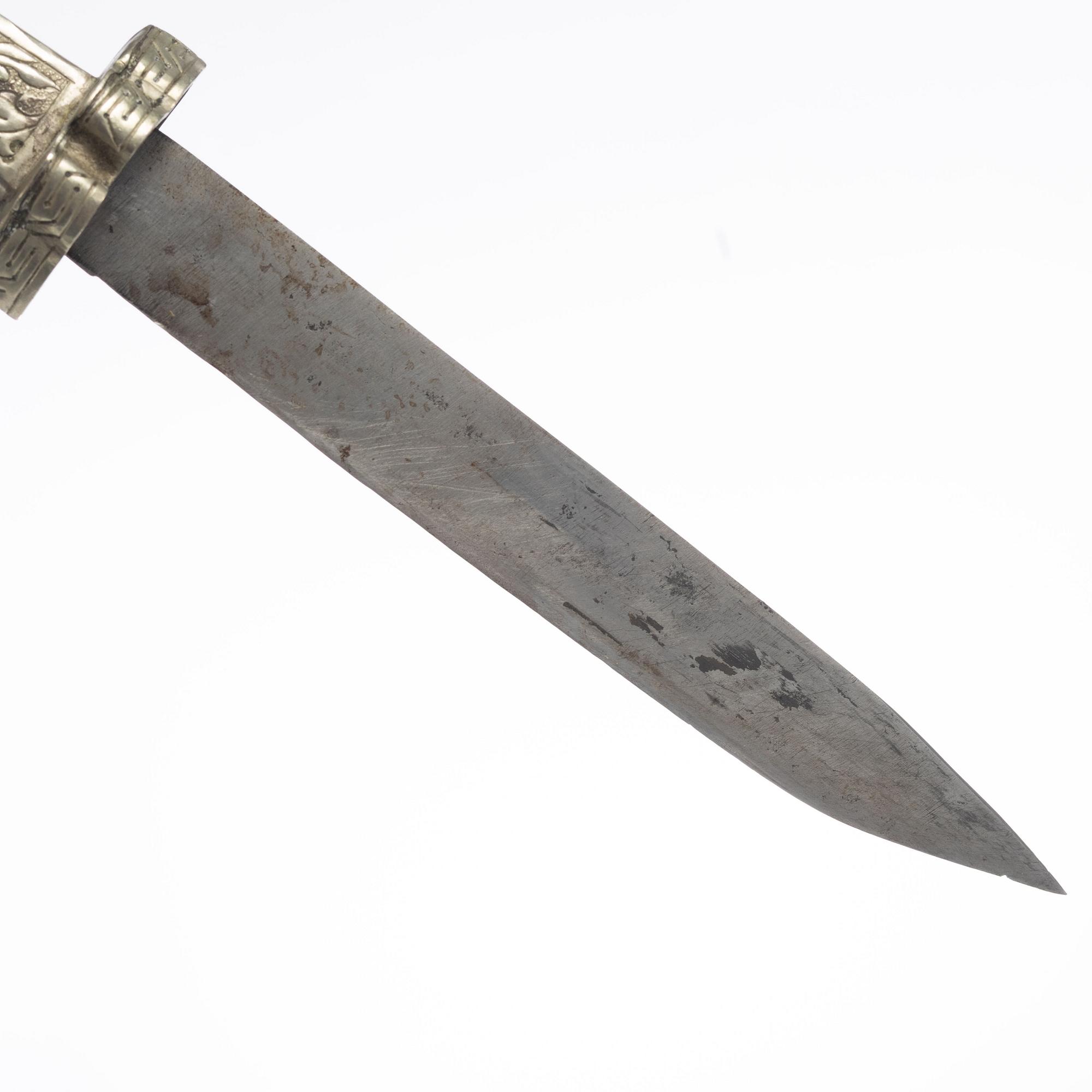 Kniv, Tibet, omkring år 1900.