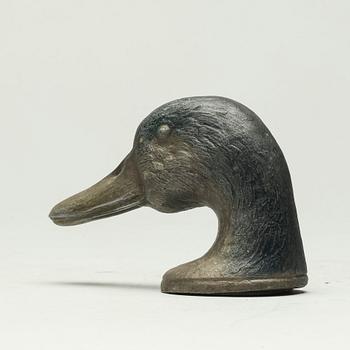 FLASKÖPPNARE, mässing, "Ducky", Paris, 1900-talets andra hälft.