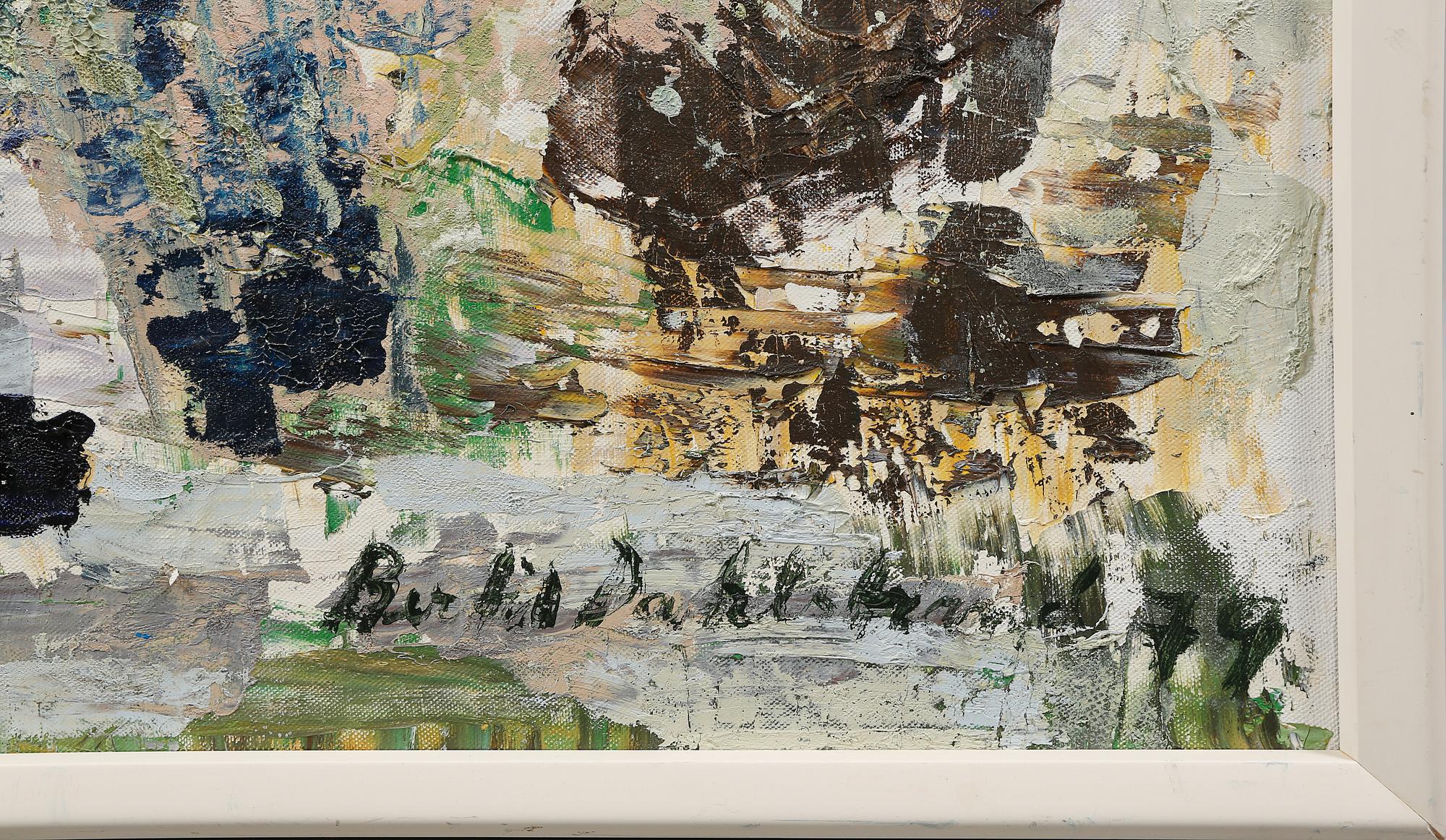 BERTIL DAHLSTRAND, olja på duk, signerad och daterad -79.