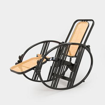 Max Fabiani, keinutuoli, "Egg Chair", malli 267, Wittmann, 1900-luvun loppu.