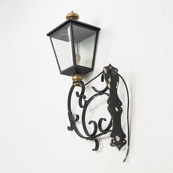 A wall lantern, second half of the 20th century.