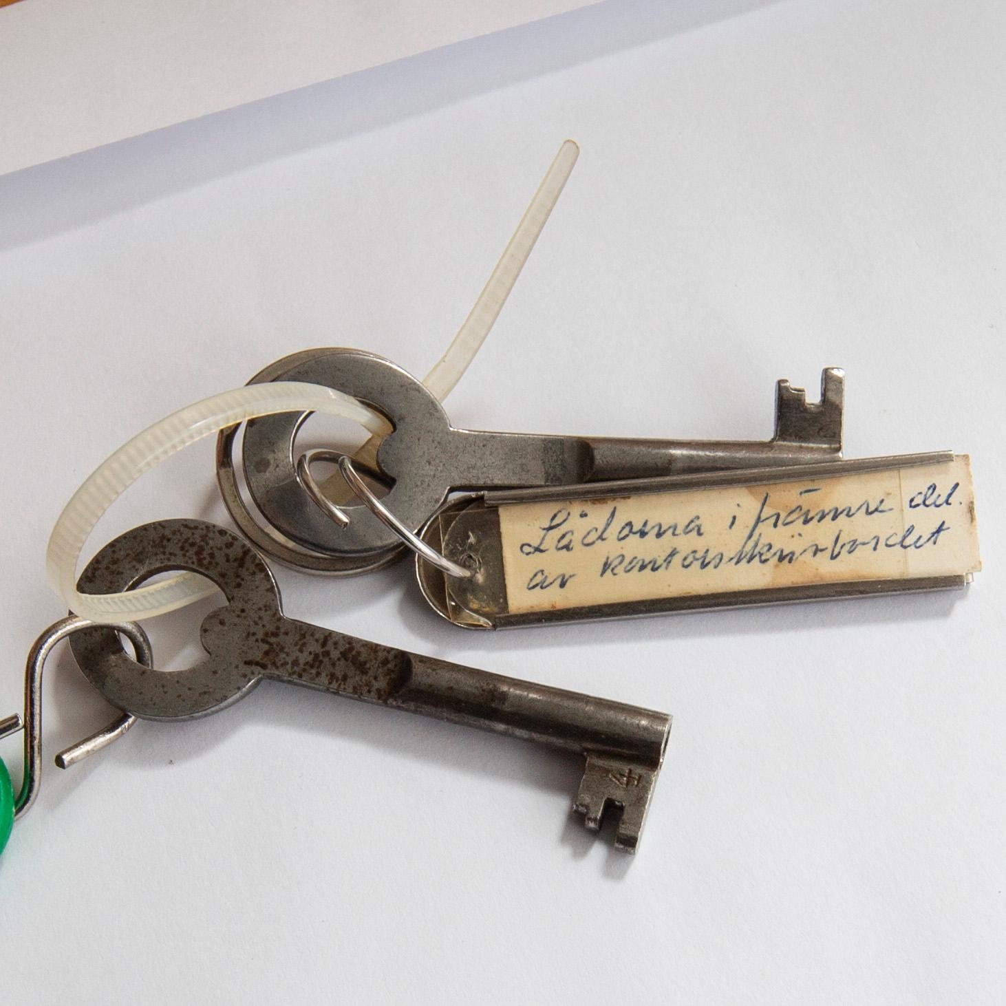 Desk, so-called Partners desk, double-sided, early 20th century.