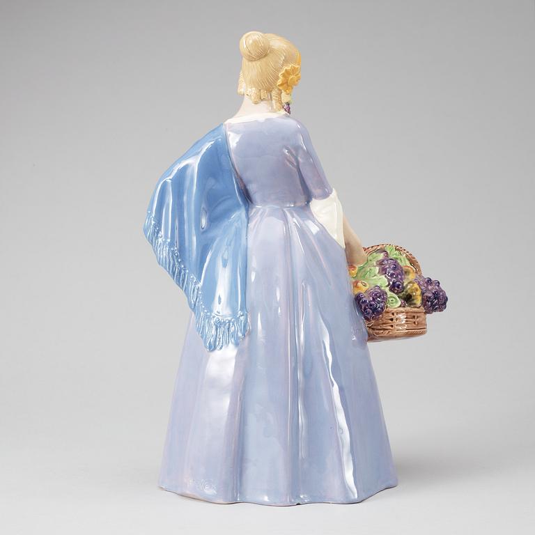 FIGURIN, Johanna Meier-Michel, Wiener Kunstkeramische Werkstätte Busch & Ludescher, 1910-tal.