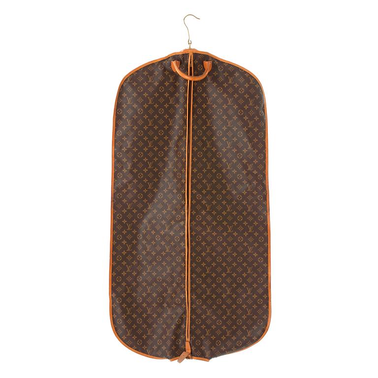 LOUIS VUITTON, a monogram canvas garment cover.