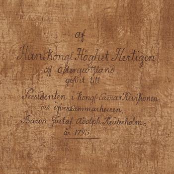 Jakob Björck, Prins Fredrik Adolf, Hertig av Östergötland (1750-1803).