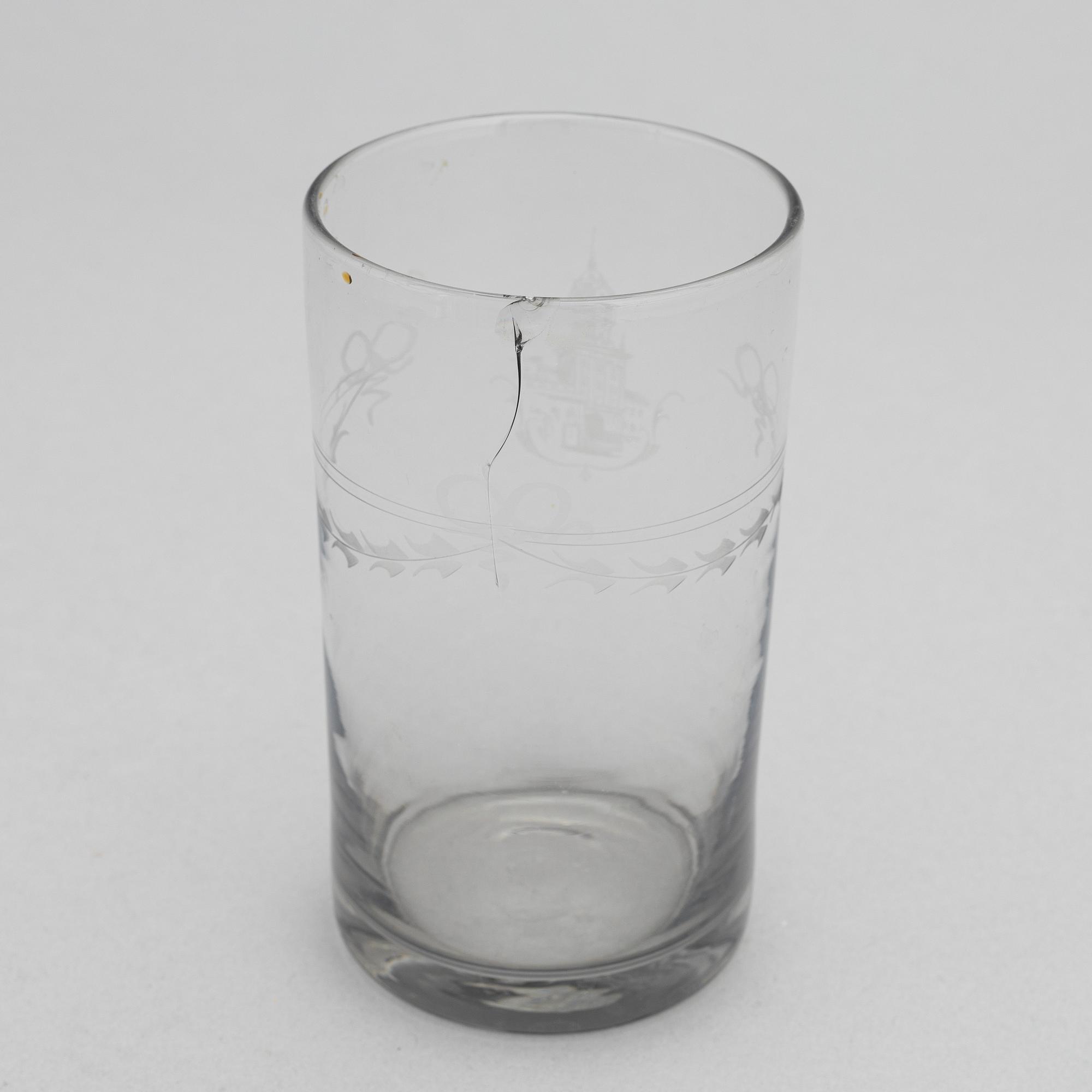 A 40-piece 'Antik' glass service, Reijmyre, 20th Century.
