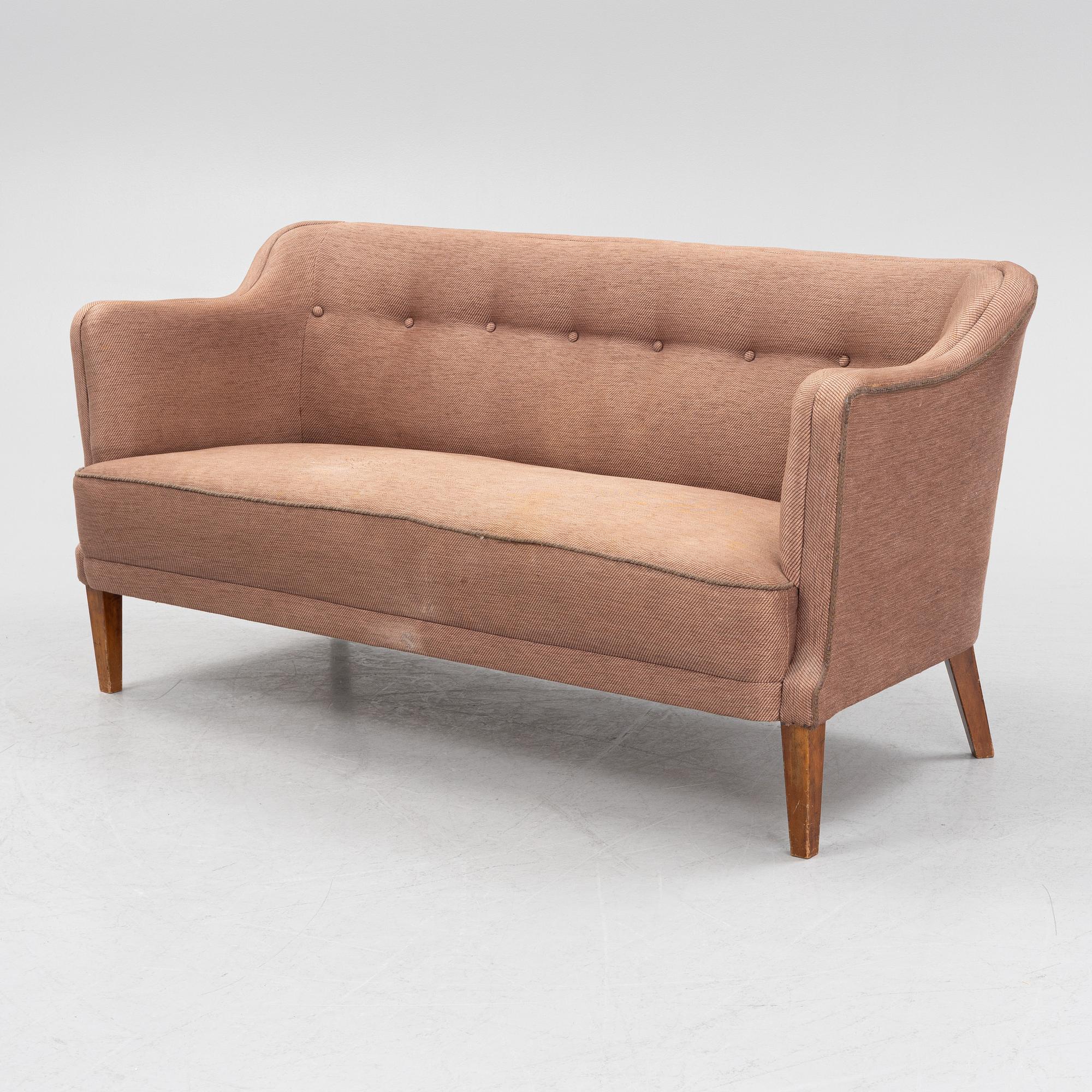 Sofa, Swedish Modern, 1950s.