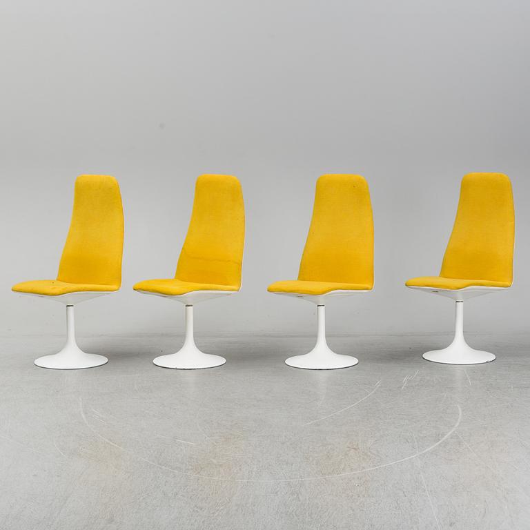 Four chairs by Johanson Design, Markaryd, Sweden.