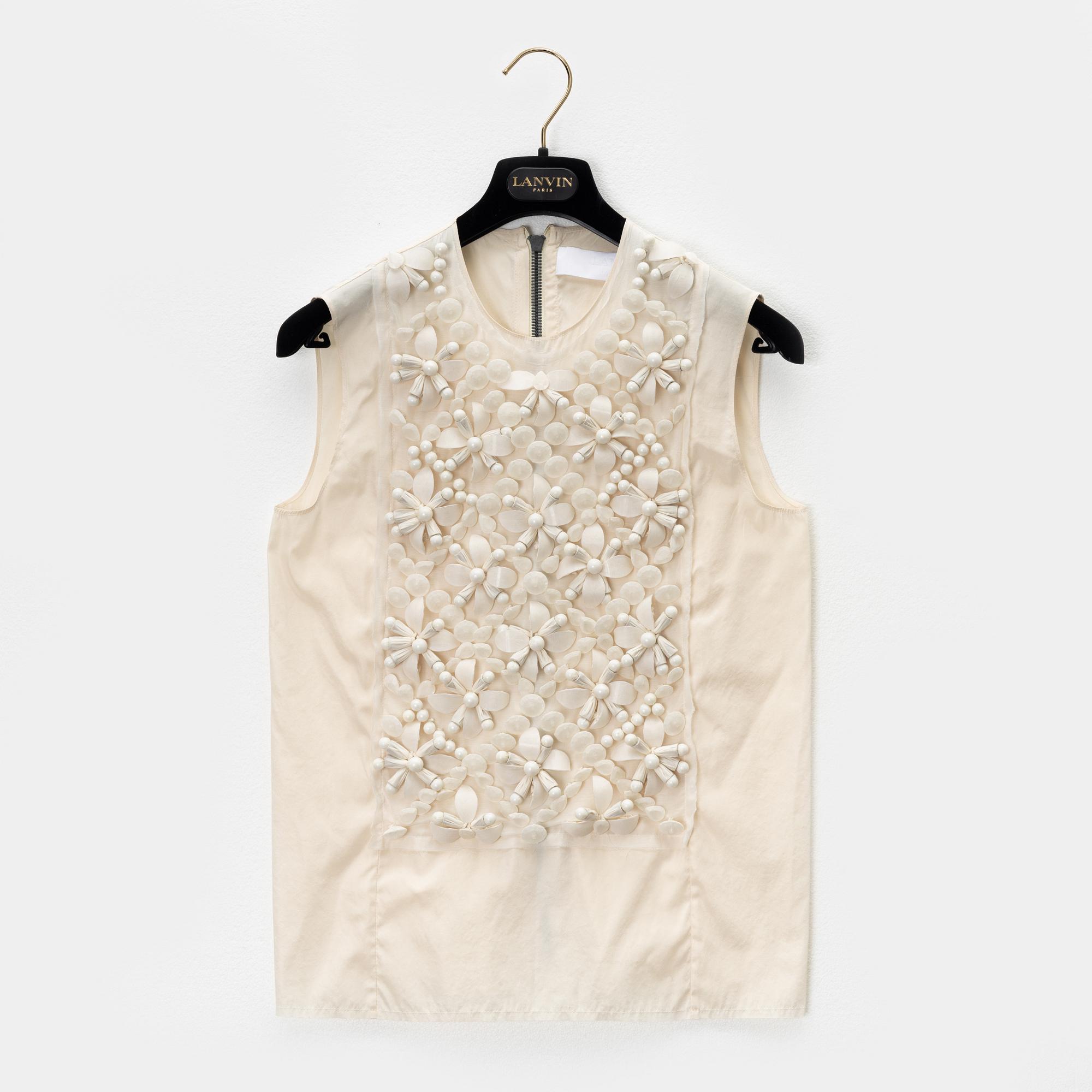 Lanvin, topp, storlek 36.
