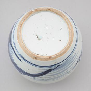 BOJAN MED LOCK, porslin, Kina, 1700-/1800-tal.