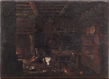 OKÄND KONSTNÄR, olja på duk, 1700-tal.