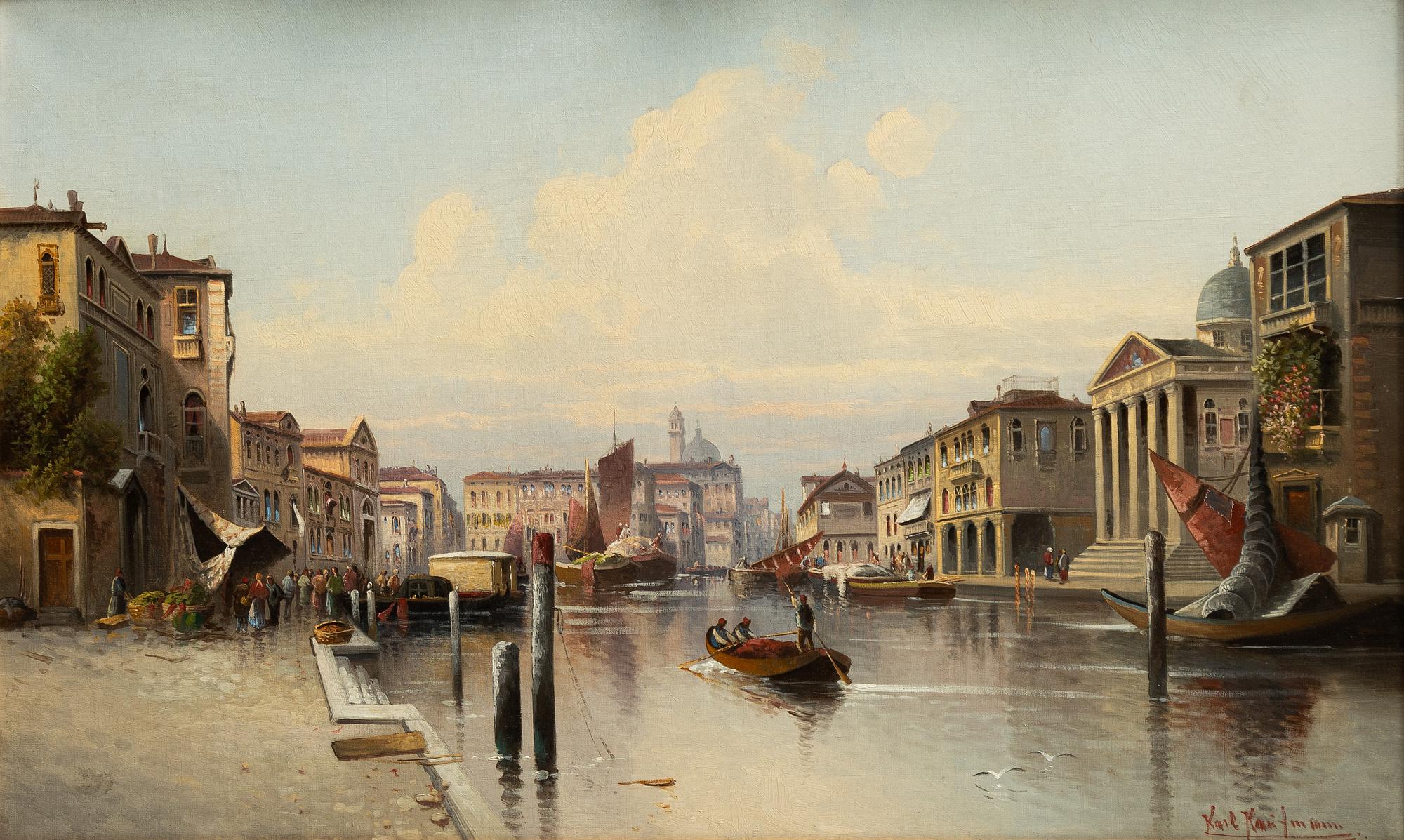 Karl Kaufmann, Grand Canal, Venice.