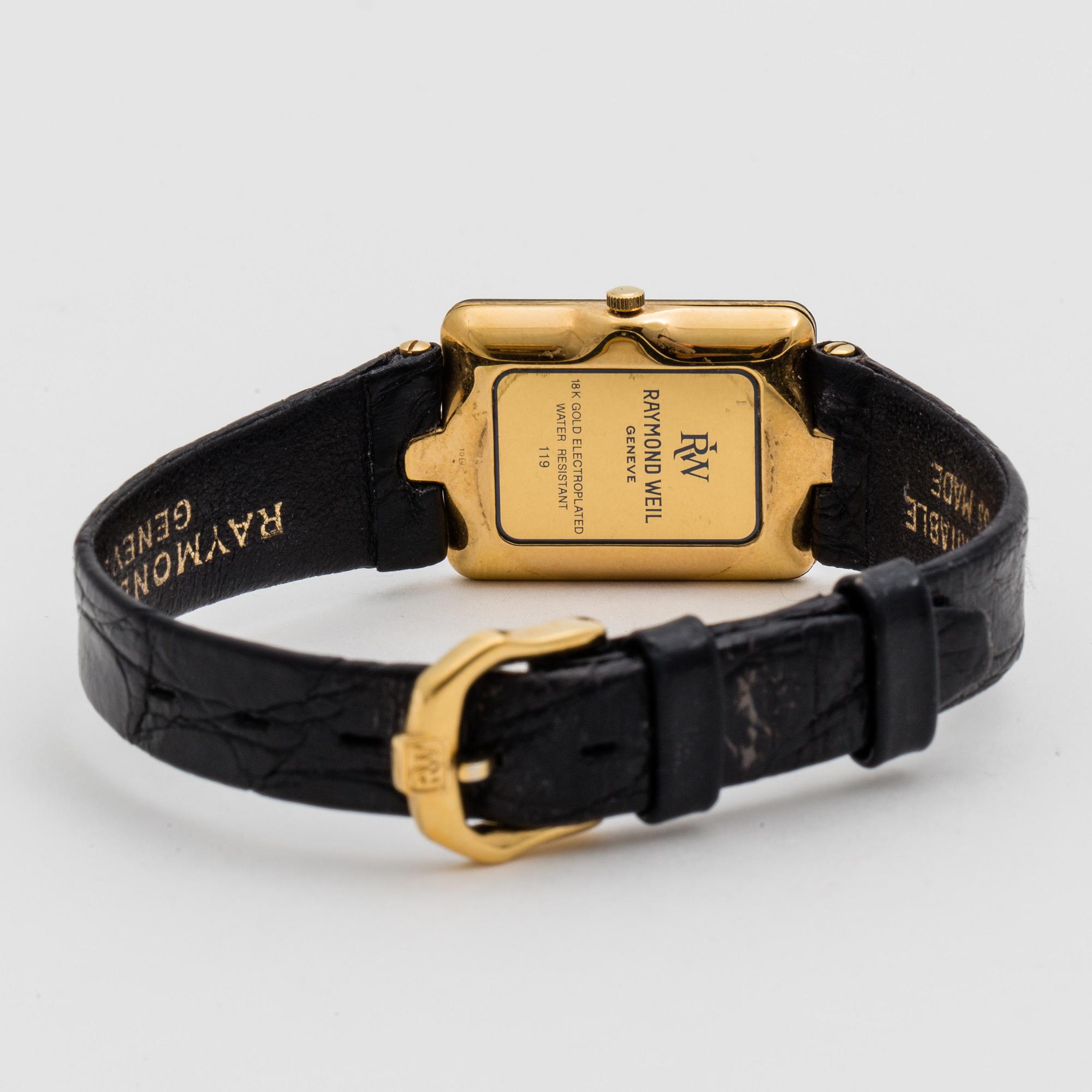RAYMOND WEIL Othello wristwatch 19 x 24 mm Bukowskis