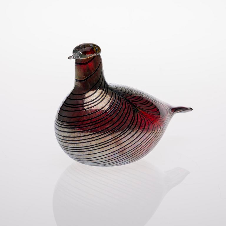 FIGURIN, glas, signerad O. Toikka Nuutajärvi.
