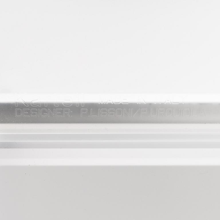 KARTELL, hyllyjärjestelmä, "ONE", 4 kpl, Piero Lissoni/Patricia Urquiola, Italia.