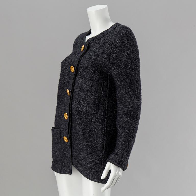 A jacket by Chanel.