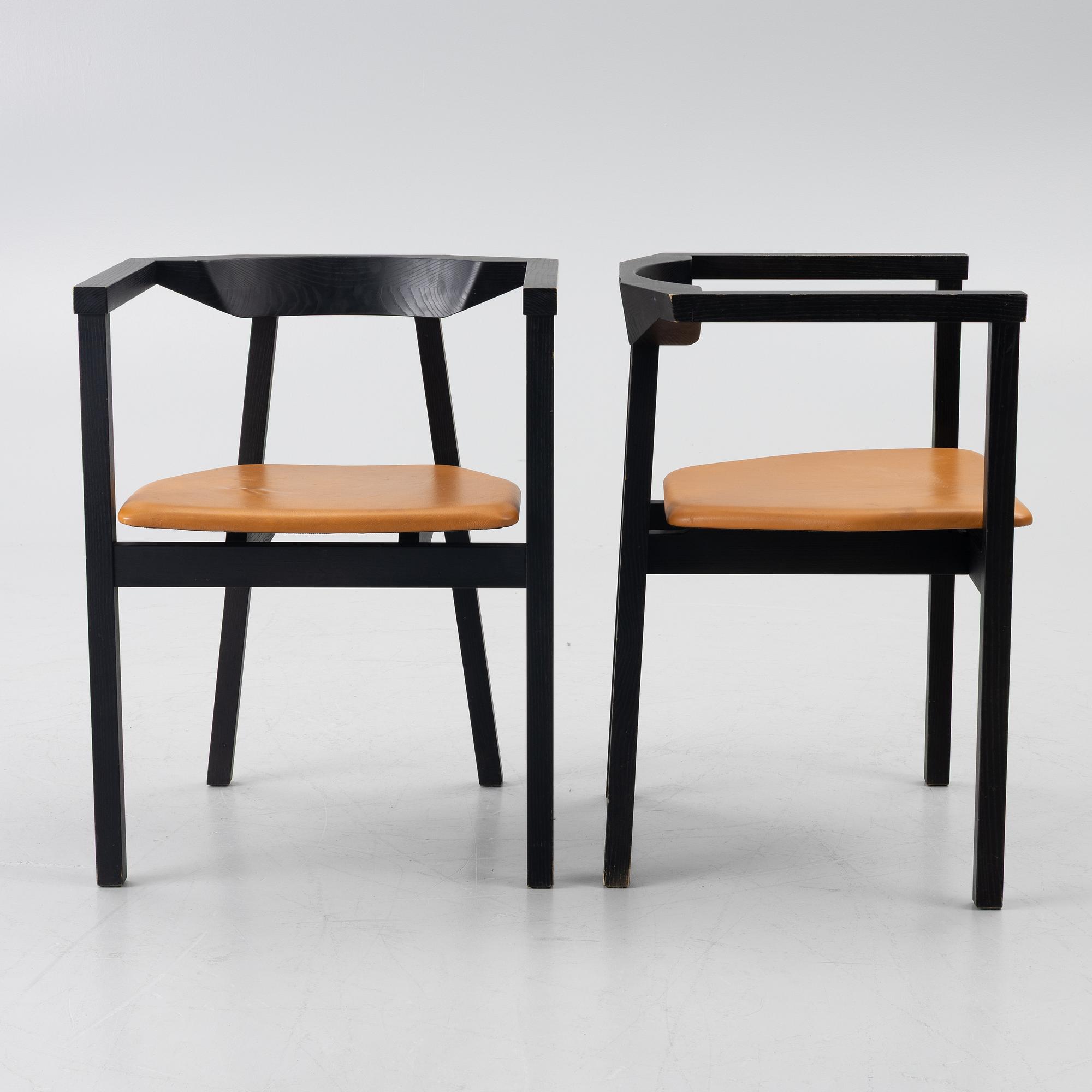 A set of 4 armchairs, Nikari, Finland.