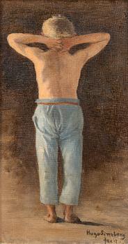 108. Hugo Simberg, "BLUE PANTS".