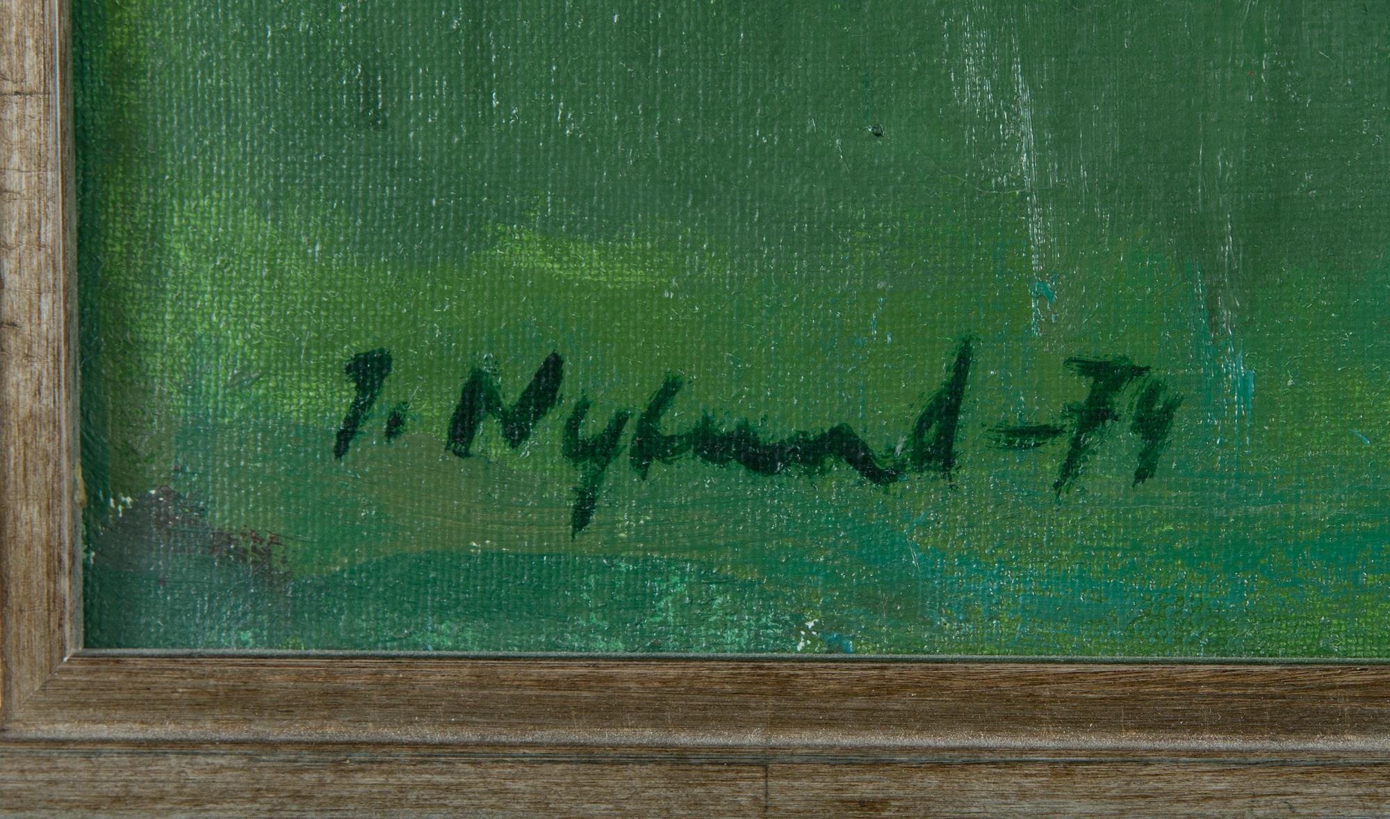 Ilmari Nylund, Landskap från södern.