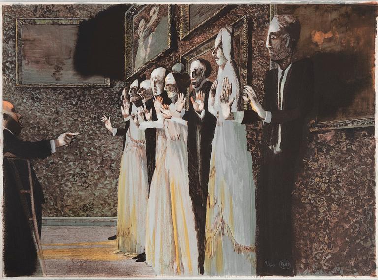 Roj Friberg, "Mot väggen".