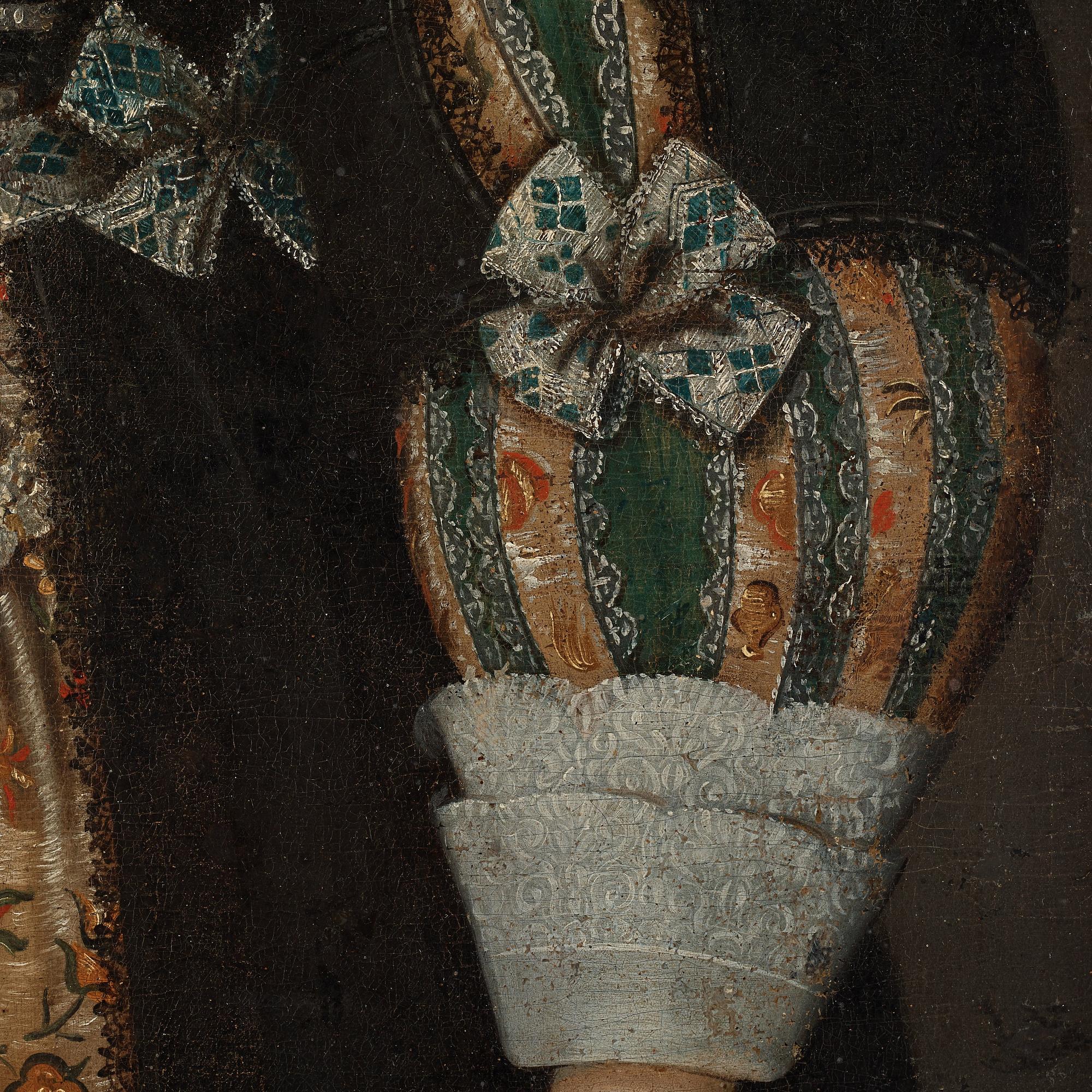 Jacob Heinrich Elbfas Tillskriven, "Anna Margareta Sture" (1615-1646) gift Oxenstierna af Södermöre.