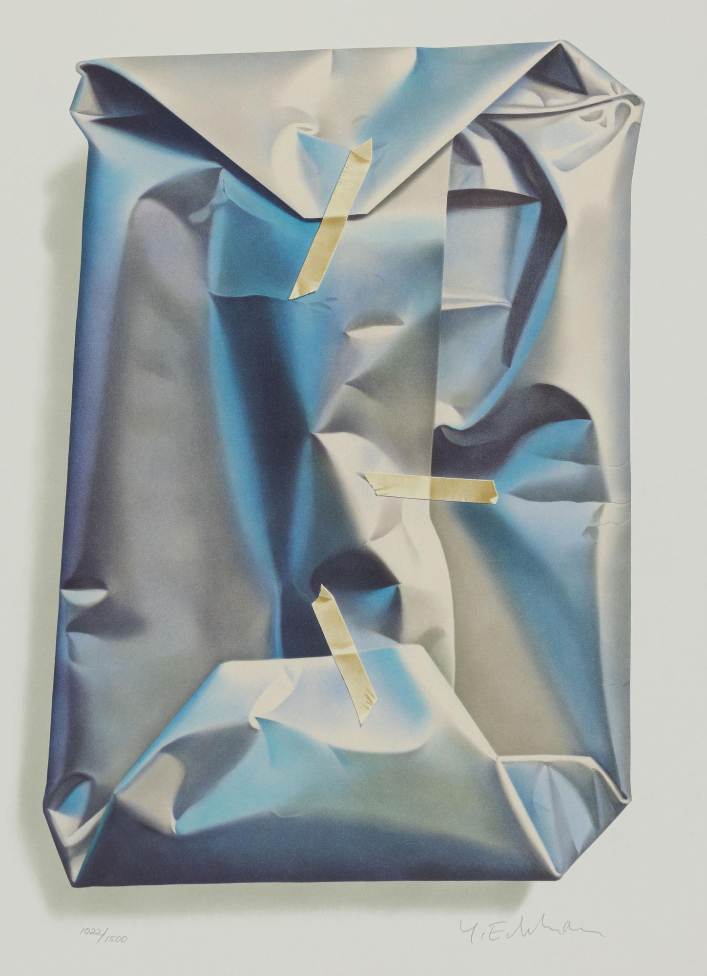 Yrjö Edelmann, "Packed blue and grey heaven".