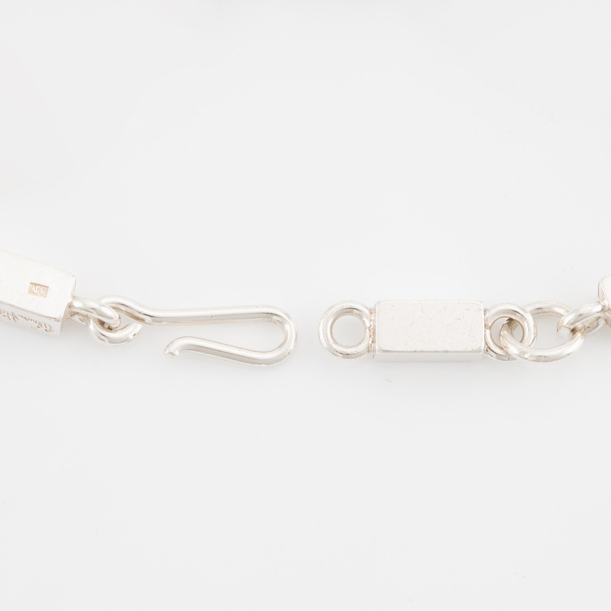 a bracelet, sterling silver, Lund 1968.
