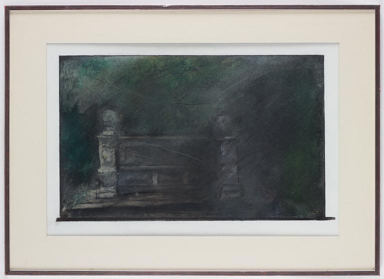 Ivor Abrahams, blandteknik. Signerad och daterad 78.