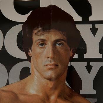 Film poster Sylvester Stallone "Rocky III" USA 1982.