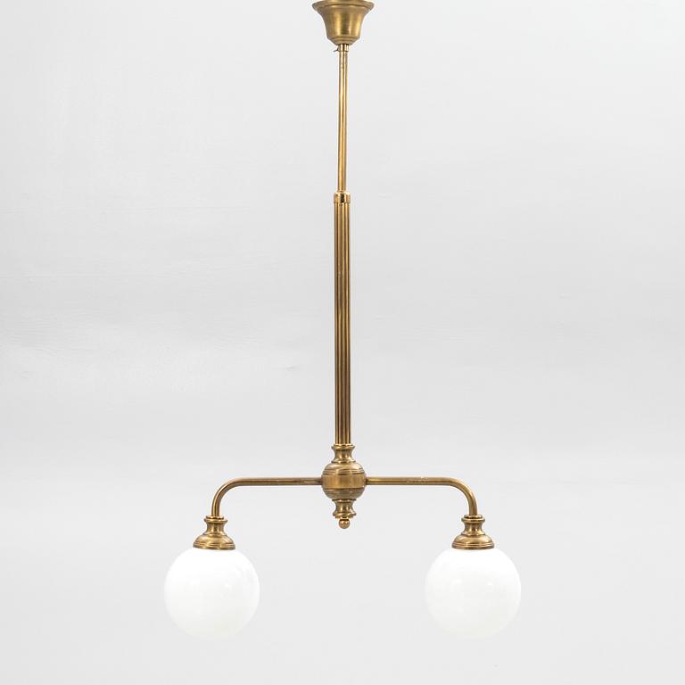 Ceiling lamp, Art Deco style, second half of the 20th century.