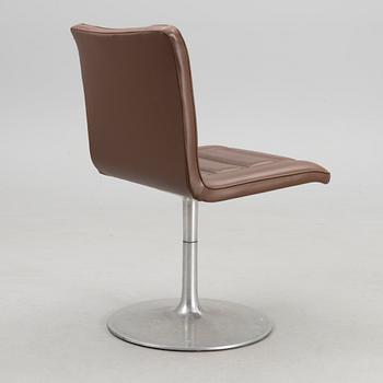 2+1 1960s 'Silver wing' armchairs for Asko, Finland.