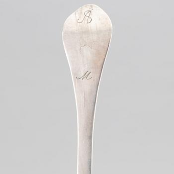 Hans Henriksson Wettersten, sk Råttsvansked, silver, barock, Vadstena (1682-1726).