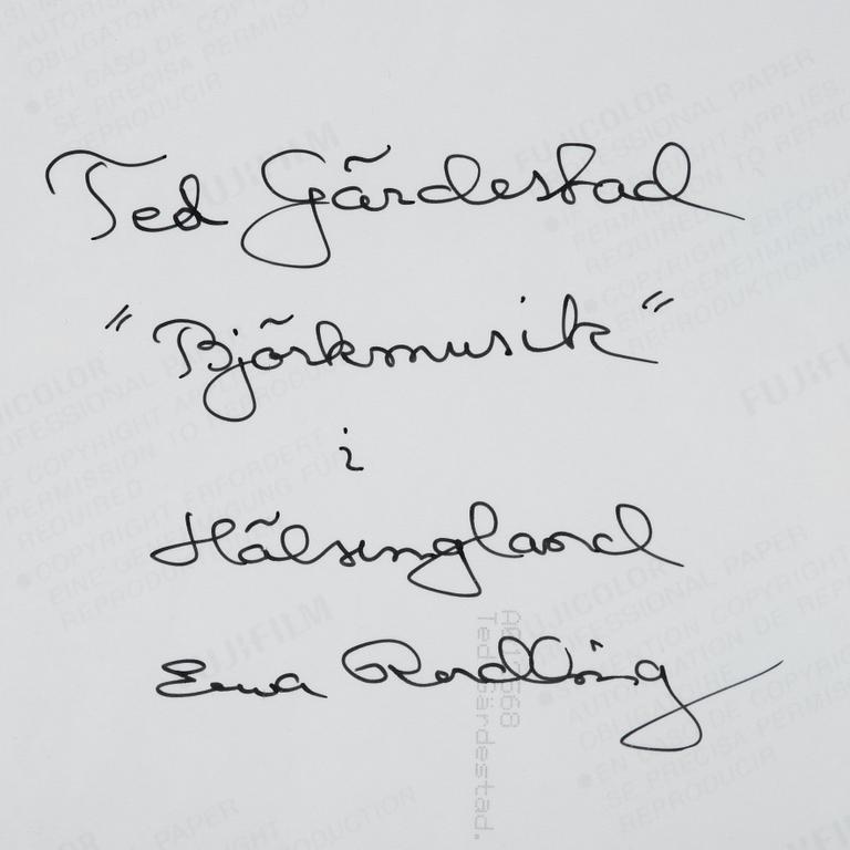 Ewa Rudling, "Ted Gärestad "Björkmusik" i Hälsingland".