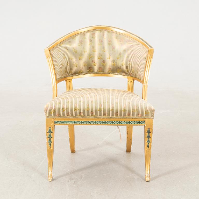 Armchair, Gustavian, Stockholm, circa 1800.