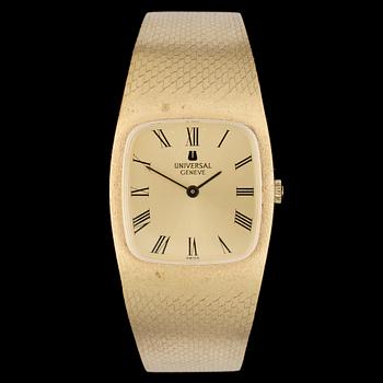 ARMBANDSUR, Universal Genève, doublé, 1970-tal.