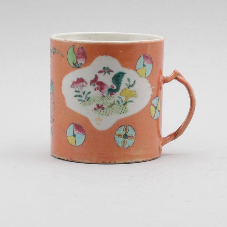 MUGG, porslin, Kina, 1800-tal.